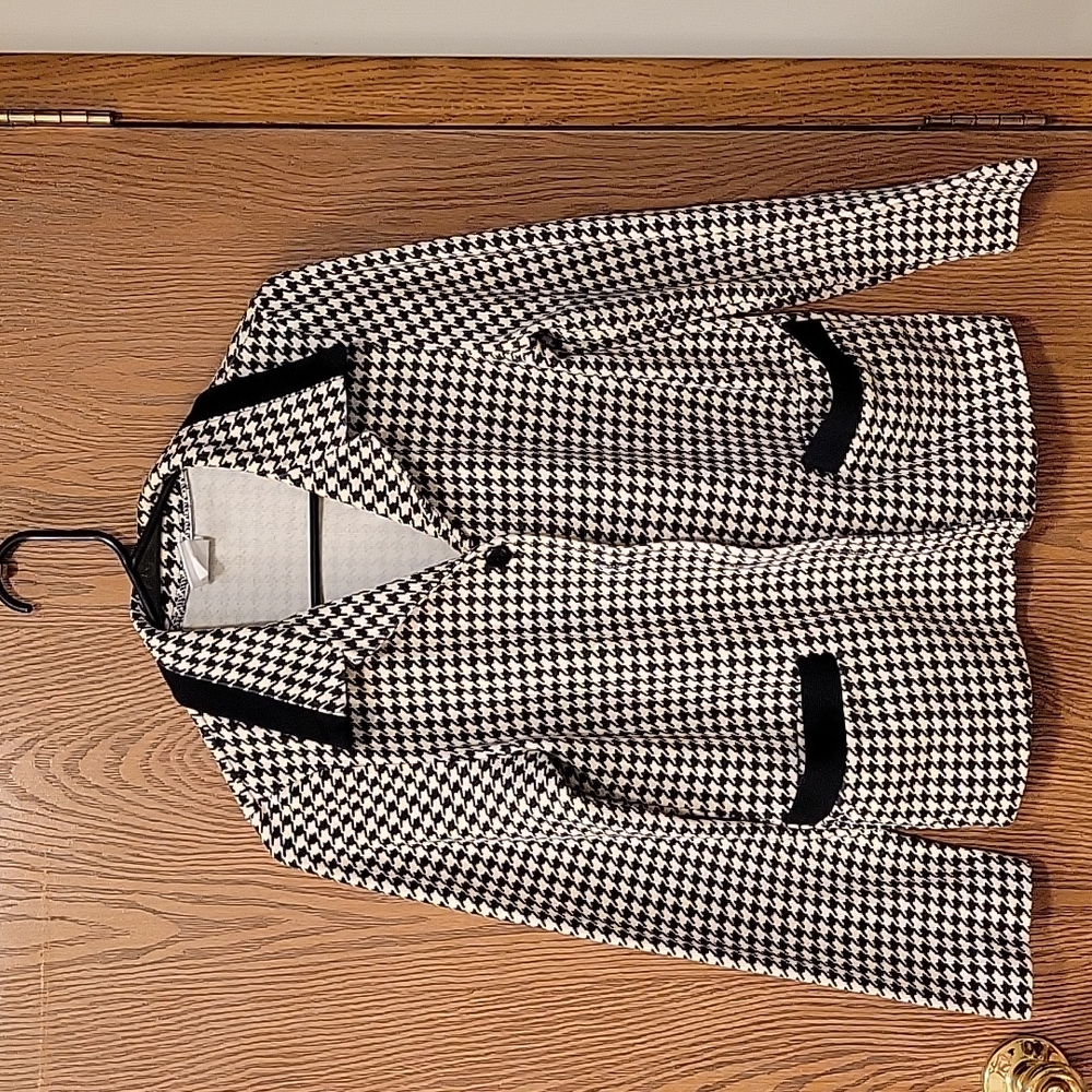Weekenders Black/White Houndstooth jacket S